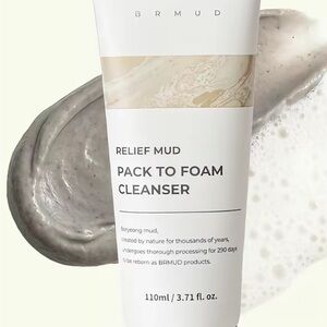 Relief Mud Pack to Foam Cleanser - Cream